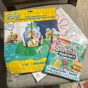 SpongeBob party decorations